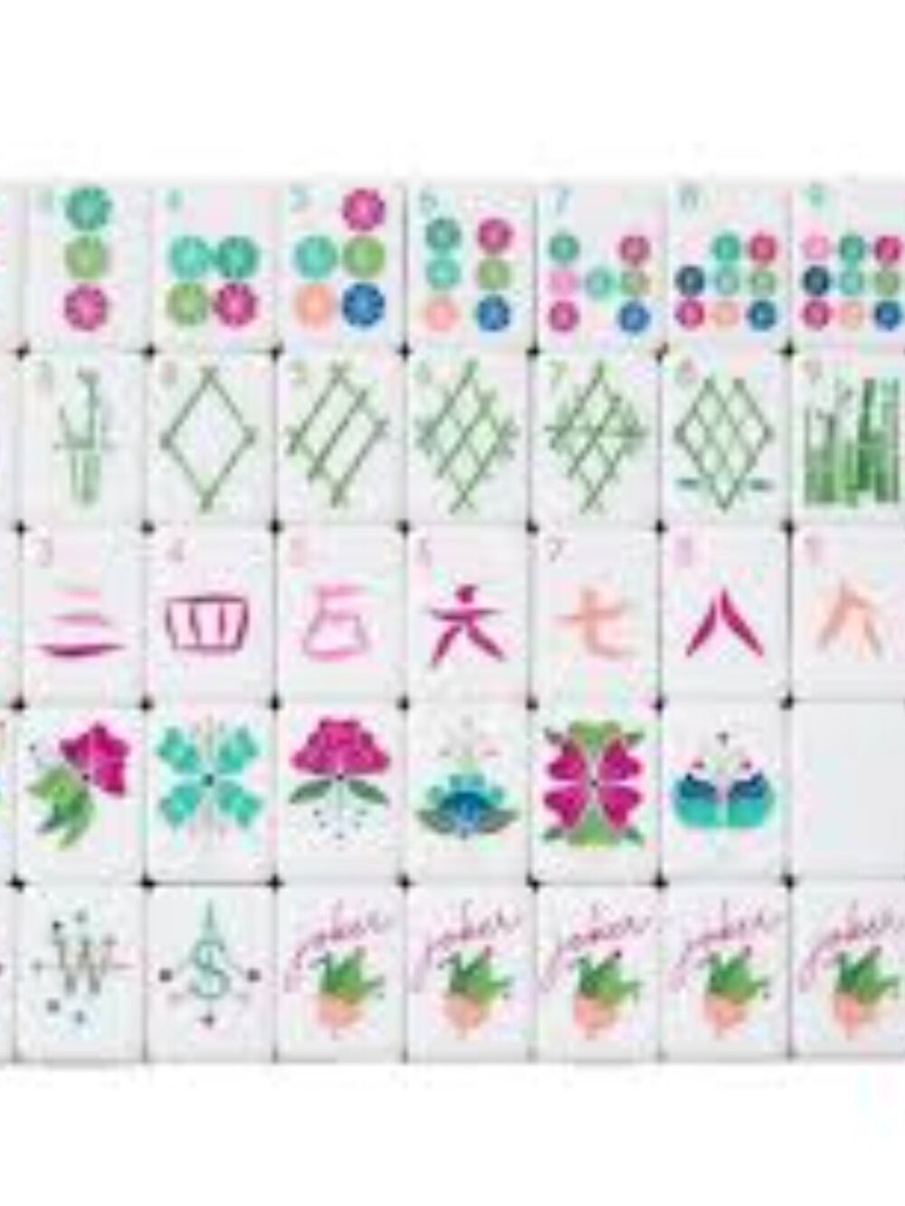 NEW UNOPENED OH MY MAHJONG DANDY TILE SET in perfect condition
